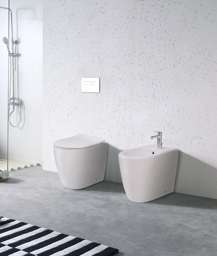 VASO/BIDET UNO TERRA RIMLESS