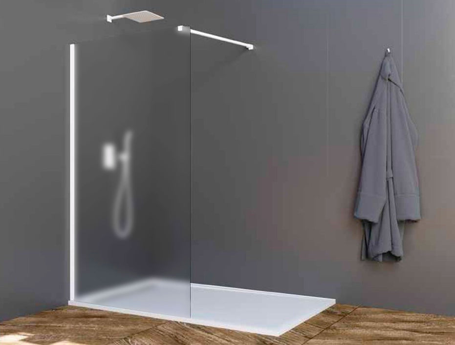 Box Doccia Walk-in Screen Bianco
