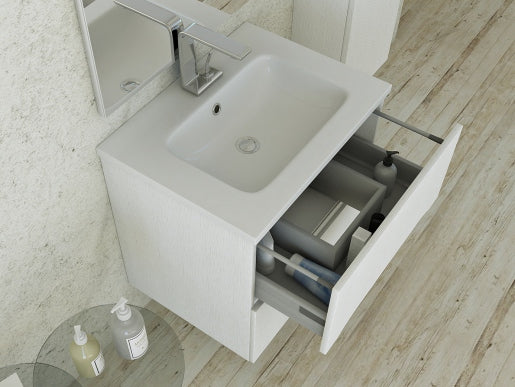 Composizione Mobile lavabo sospeso Life