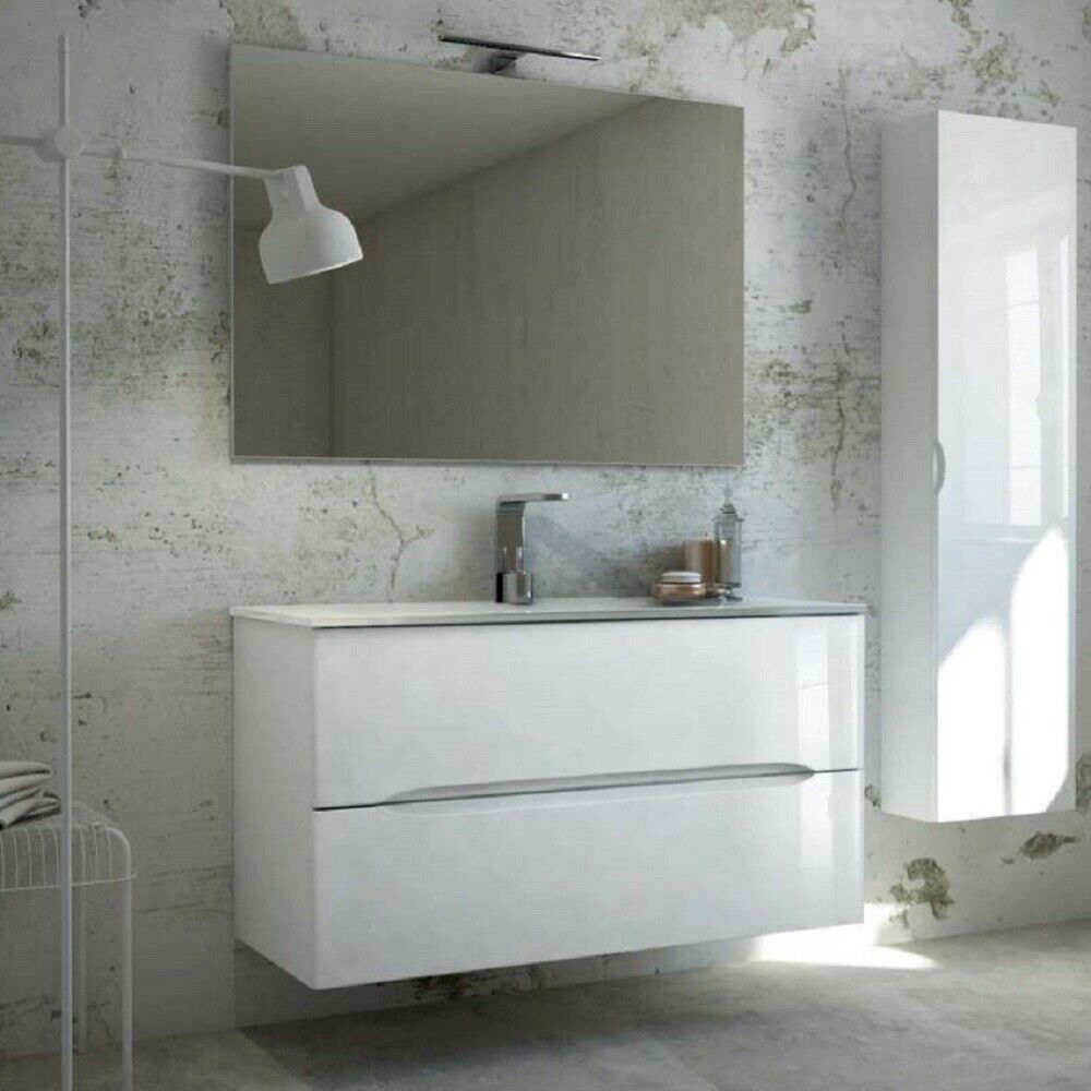 Composizione Mobile lavabo sospeso Life