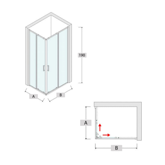 Box Doccia Angolare
