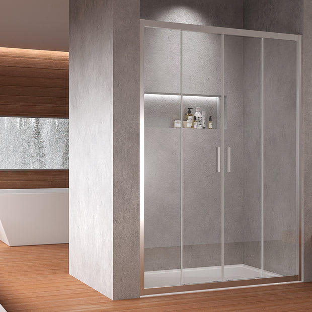 Box Doccia con Porte Centrali Scorrevoli