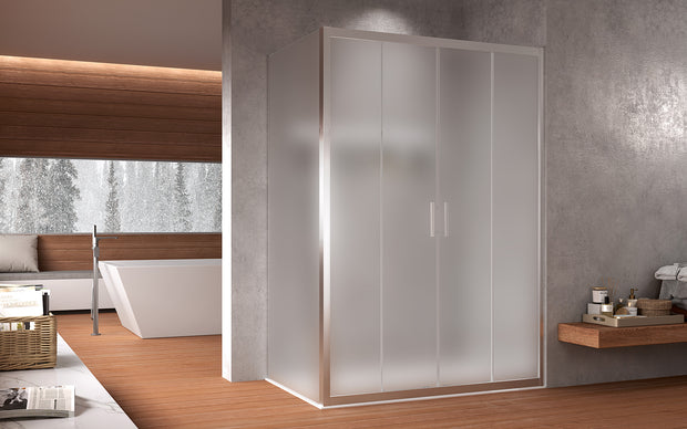 Box Doccia con Porte Centrali Scorrevoli