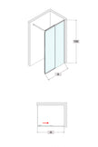 Box Doccia Walk-in scorrevole
