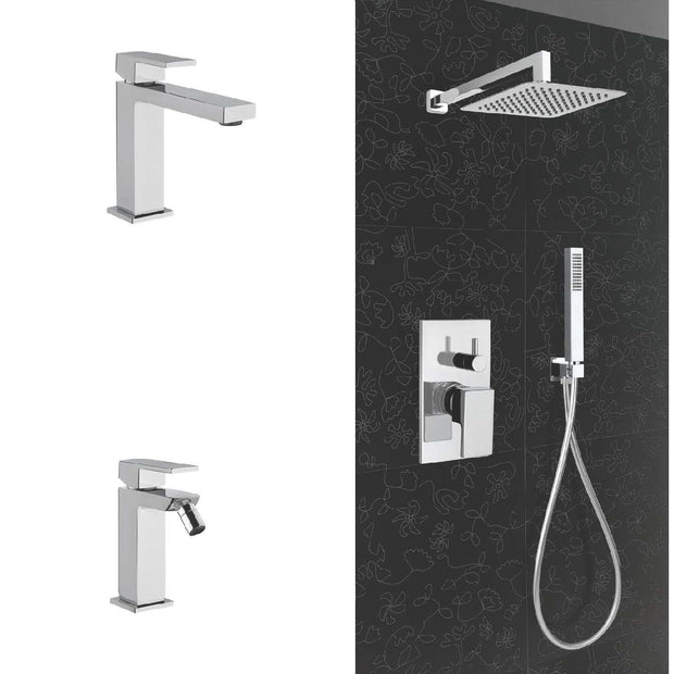 Composizione Kube Cromo