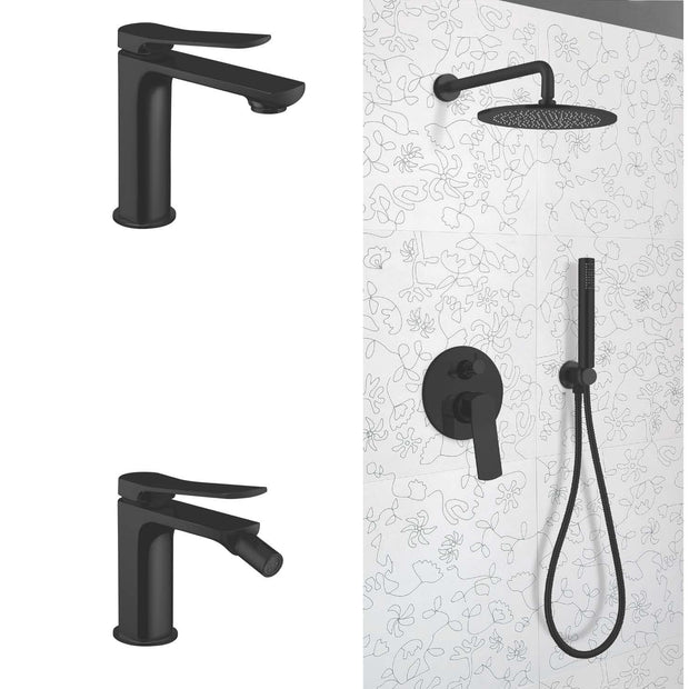 Composizione Moon Nero Opaco