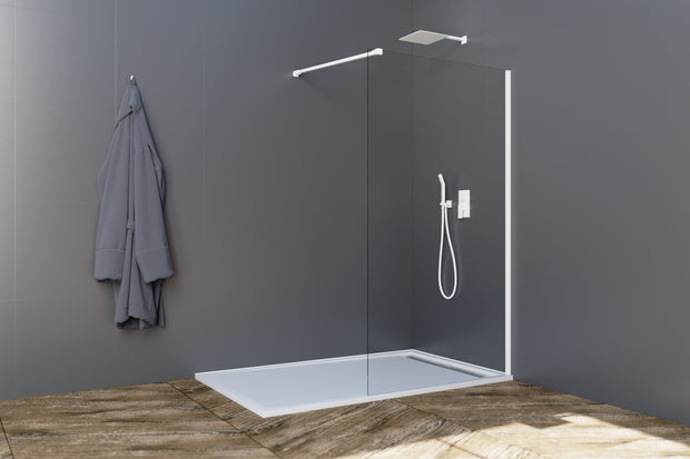Box Doccia Walk-in Screen Bianco