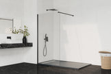 Box Doccia Walk-in Screen Nero