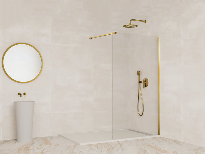 Box Doccia Walk-in Screen Gold