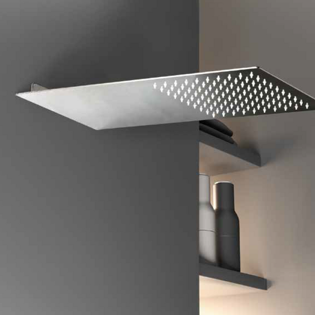 Soffione a Pioggia Ultrapiatto Inox