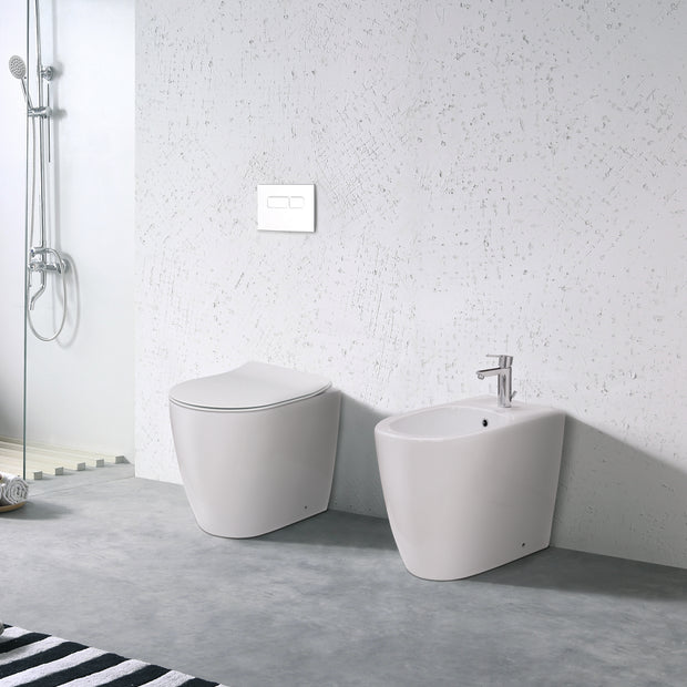 VASO/BIDET UNO TERRA RIMLESS