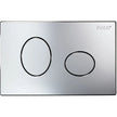 Placca di scarico Pucci ECO Cromata Round