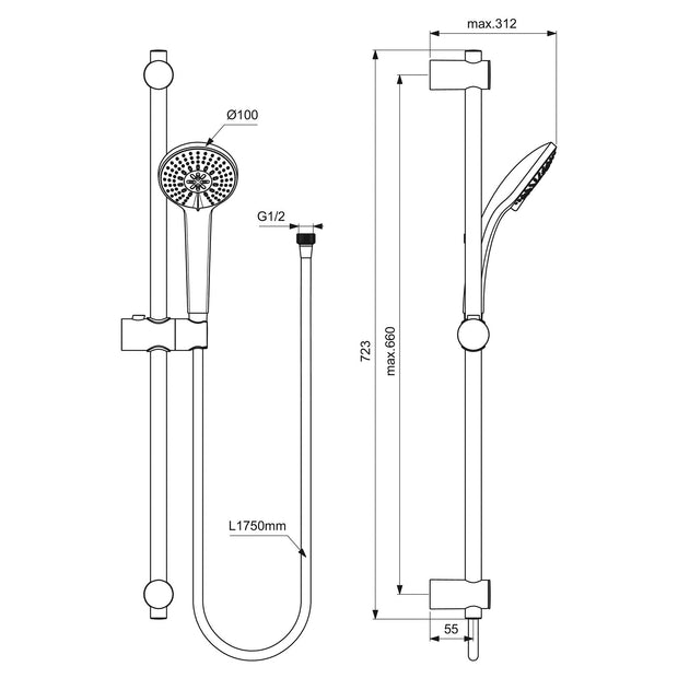 Saliscendi Ideal Standard Classic