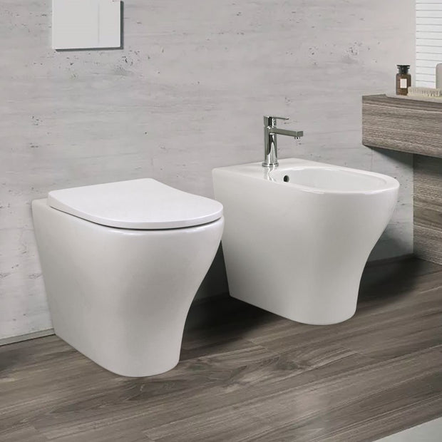 VASO/BIDET WAVE TERRA RIMLESS